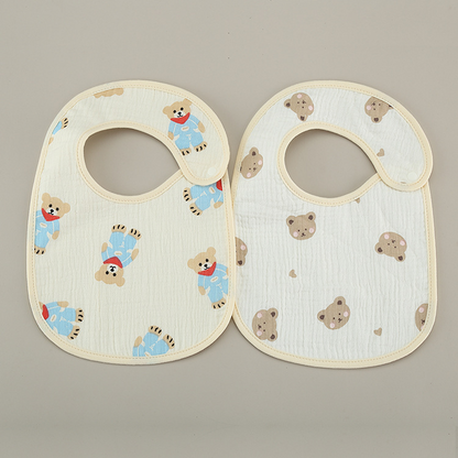 Cotton Waterproof Gauze Bib