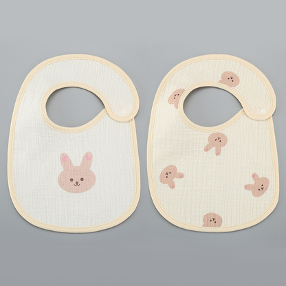 Cotton Waterproof Gauze Bib