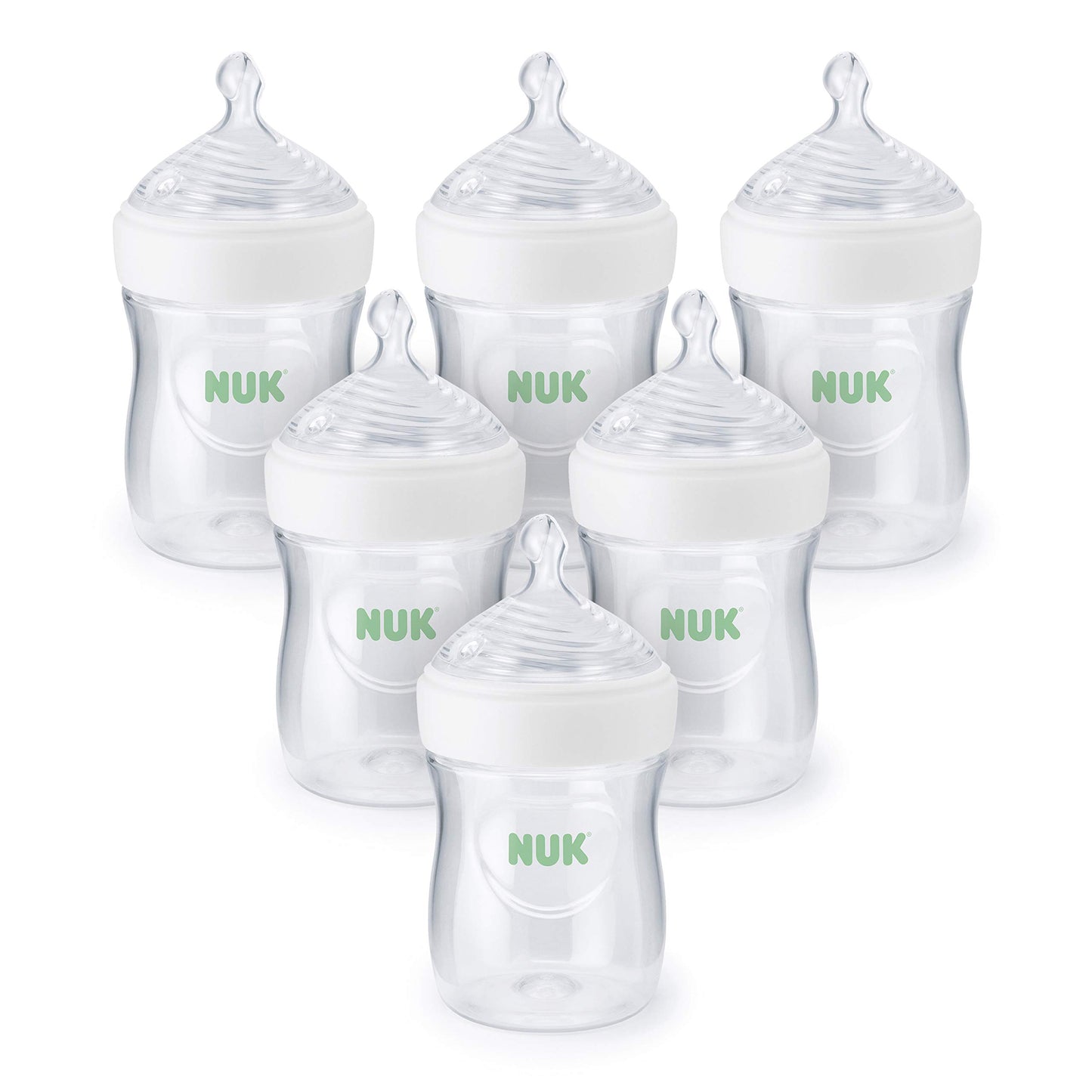 NUK Simply Natural Baby Bottle with SafeTemp