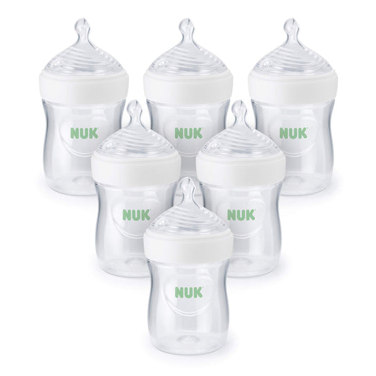 NUK Simply Natural Baby Bottle with SafeTemp