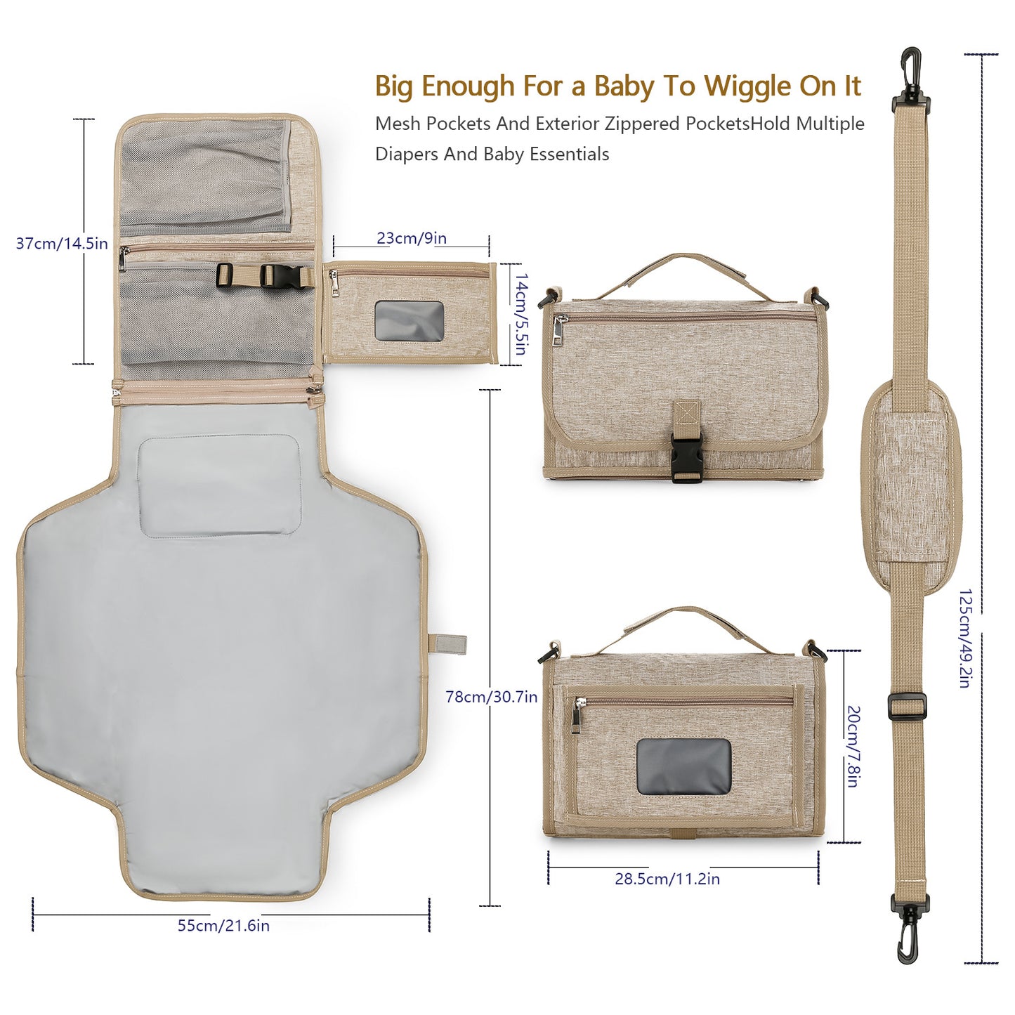 Portable Baby Changing Pad
