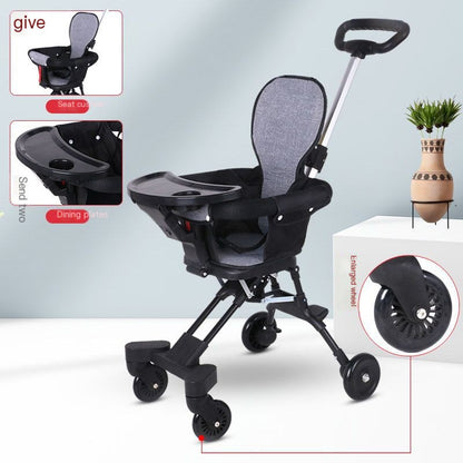 Portable Lightweight Baby Stroller for On-the-Go Parents (One Set)