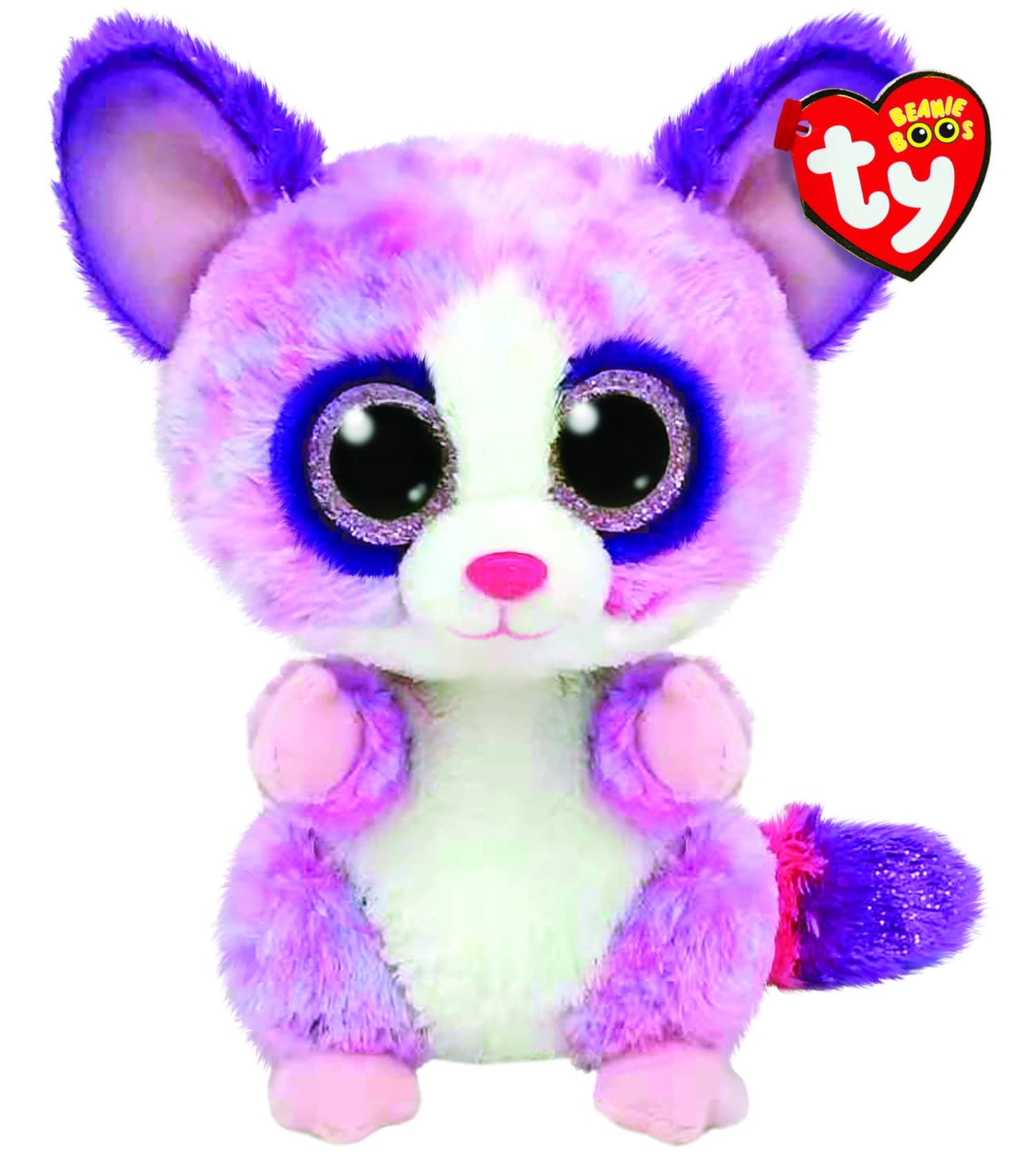 TY Toys Beanie Boo Pink Bush Baby Becca - 15 CM Purple (2009296)